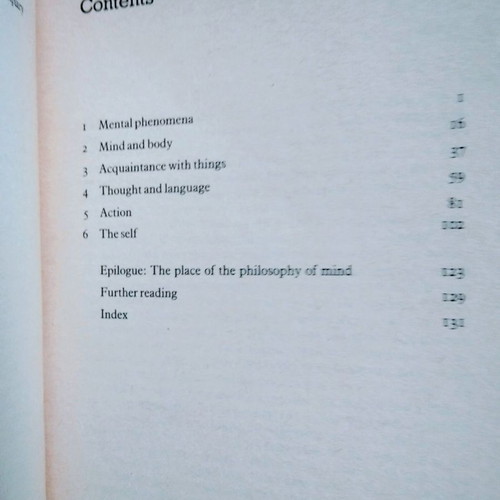 The Character of Mind used book