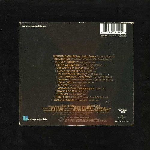 Vienna Scientists IV Five Years of Solid Grooves CD used, electronic