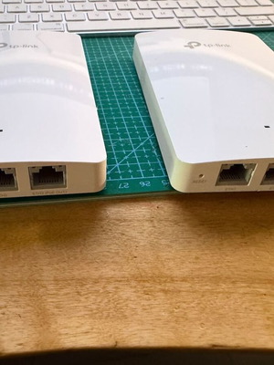 TP-Link EAP615-Wall Omada WiFi 6 AX1800 In-Wall Access Points used, pack of 2
