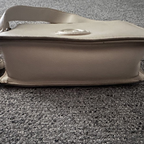 Trussardi bag with extra crossbody strap like new, beige