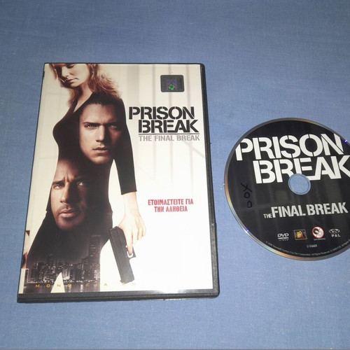 Prison Break The Final Break DVD μεταχειρισμένο, περιπέτεια με υπότιτλους