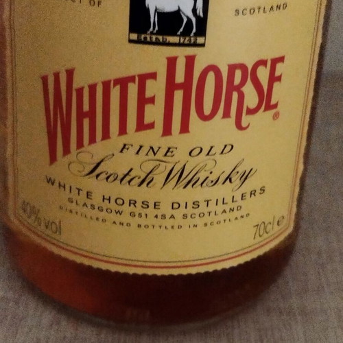 White Horse Scotch Whisky sealed, 700ml, no box, 10 years old