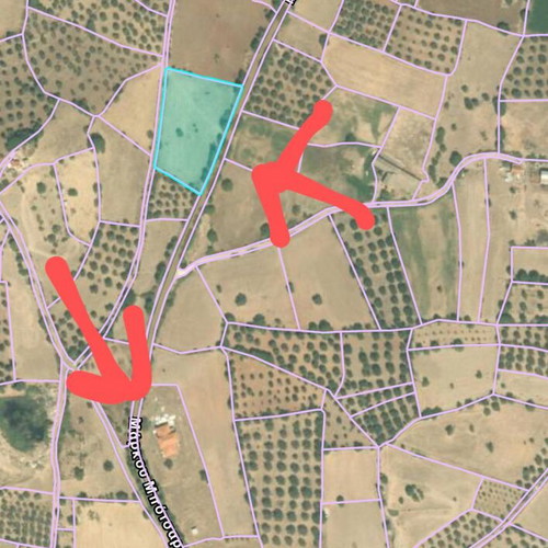 Building land 5,000 m² in Skala Polichnitou, Lesvos