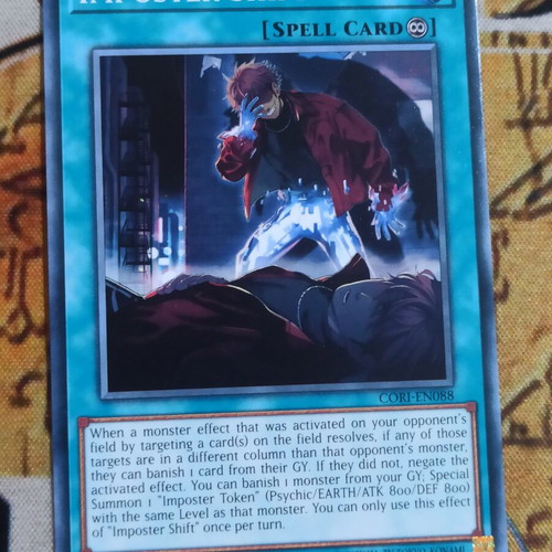 Imposter Shift Continuous Spell card like new