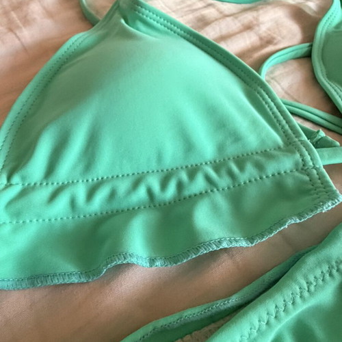 Mint Green Bikini Set size S like new, turquoise