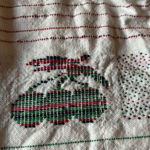 Kitchen aprons like new, set of 2 woven Kastrinogiannis