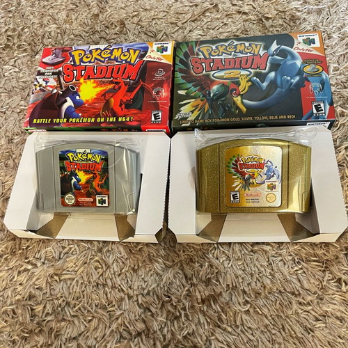 Nintendo 64 Pokemon Stadium 1&2 μαζί σαν καινούργια, ευρωπαϊκά