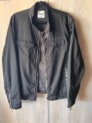 Μπουφάν Zara bikers style XL σαν καινούργιο, μαύρο