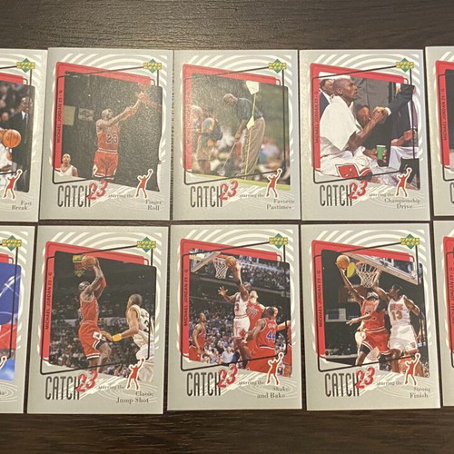 Upper Deck NBA 1997-98 Sticker Album with Complete Sealed Set