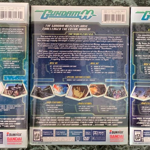 Gundam Zero Special Edition DVD Box Set new sealed, complete anime manga series