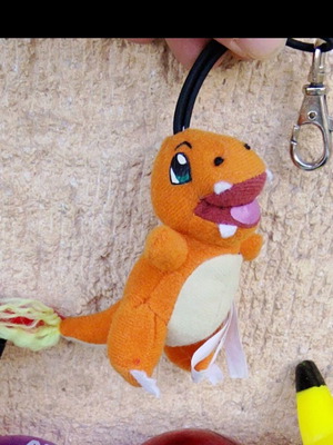 Pokemon Charmander λούτρινο μπρελόκ σαν καινούργιο