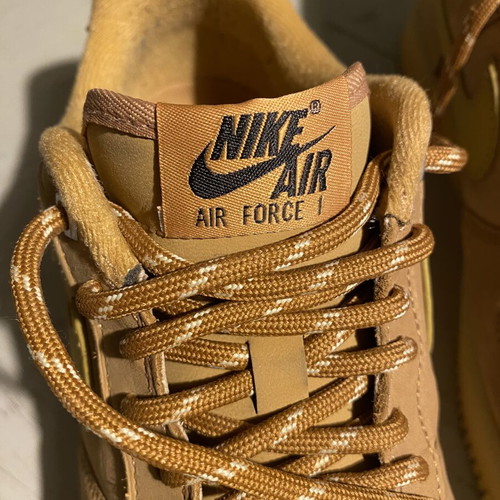 Nike Air Force 1 shoes size 43, brown, retro