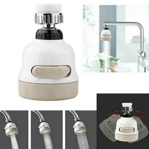 Faucet extension new with 360° rotation and 3 water flow patterns
