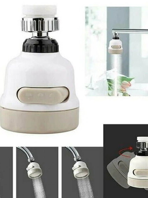 Faucet extension new with 360° rotation and 3 water flow patterns