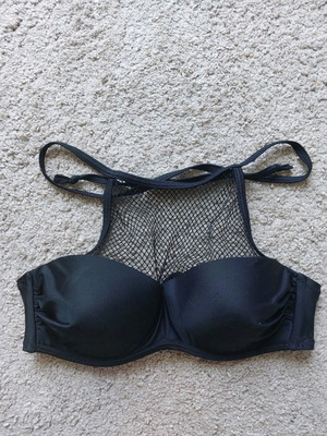 Black swimsuit with mesh like new, size S