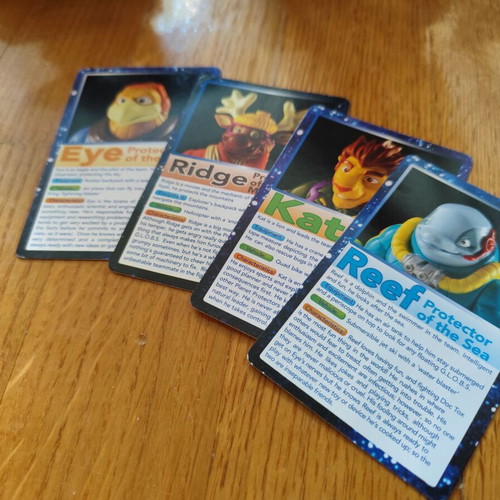 Elc Planet Protectors set used with figures and spaceship with sounds