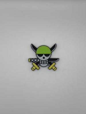 One Piece Small Magnet New with 3D Printing Zoro