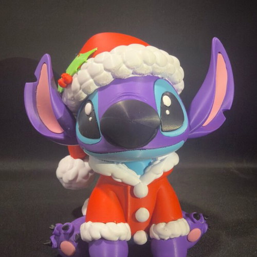 Stitch with Santa Claus Costume Christmas Edition new