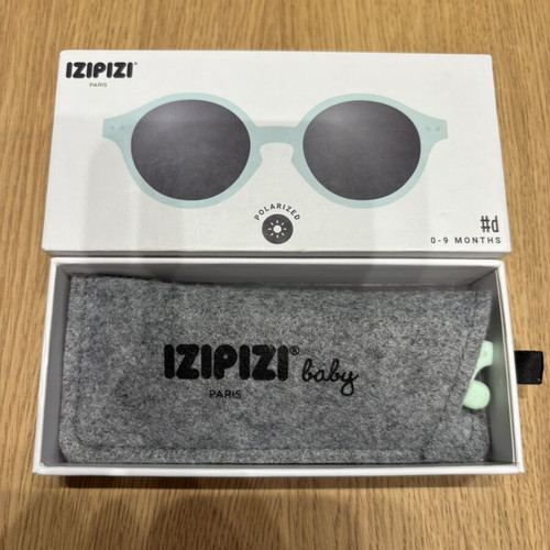 Izipizi Baby Sunglasses for 0-9 Months Like New Aqua Green