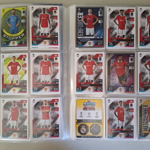 Topps Match Attax Champions League 2022-23 Album like new with extra cards