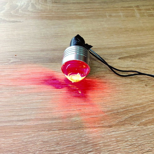 Led bulb for Papaki 12V with thick socket, new, white and red colors