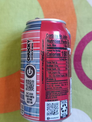 Fanta Chucky's Punch collectible can like new