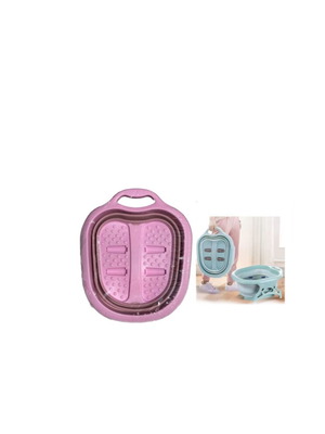 Foldable silicone foot bath basin new
