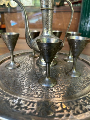 Vintage serving set