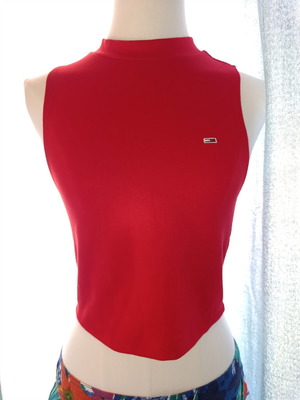 Tommy Hilfiger Crop Top red size S like new