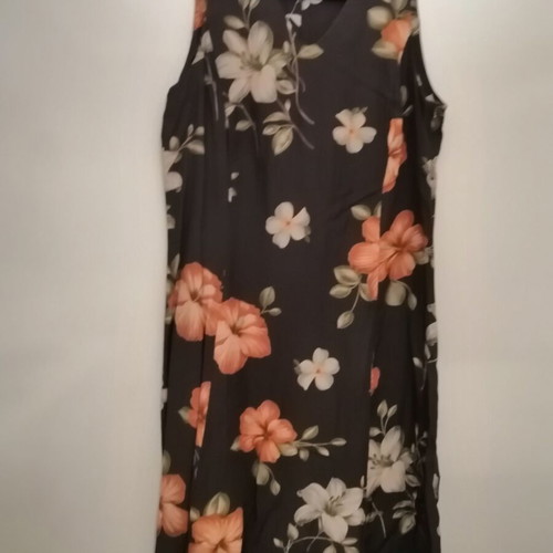 Prisma women's dress with floral pattern, size 44, like new, brown
