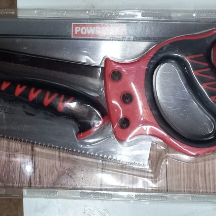 Powerfix saw set new, intact in packaging