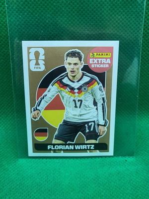 Florian Wirtz Panini FIFA Παγκόσμιο Κύπελλο 2026 χρυσό extra αυτοκόλλητο, καινούργιο