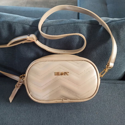 Beverley Hills Polo Club waist and crossbody bag like new, beige