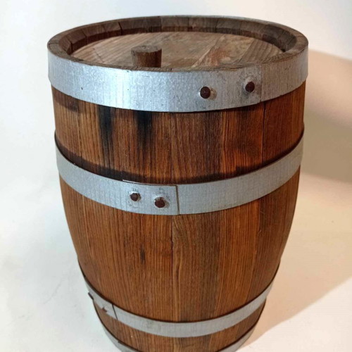 Oak barrel with 10lt capacity