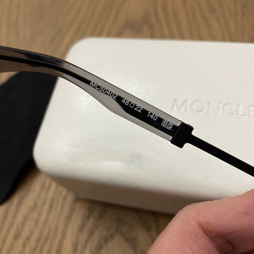 Moncler Women's Sunglasses Gray Like New With Case