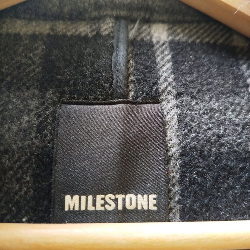 Milestone coat like new, gray, size XL