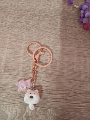 Keychain new, colorful, handmade