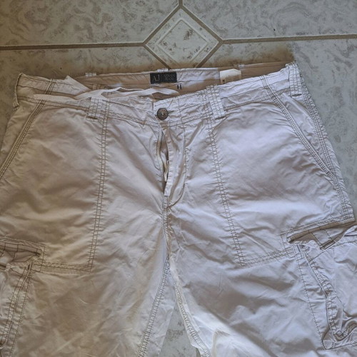 Armani white jeans like new, size XL