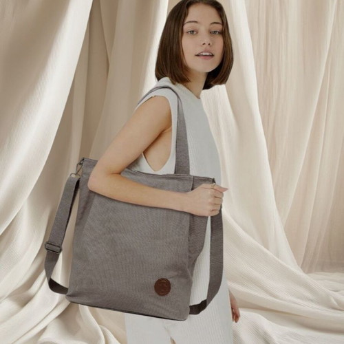 Women's shoulder bag new, gray