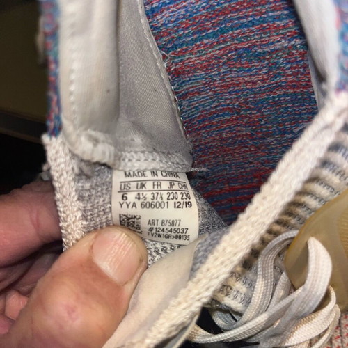 Adidas Ultraboost 37 1/3 used, multicolor athletic shoes