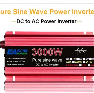 Inverter 12V 220V Pure Sine Wave 3000W  Transformer 50hz