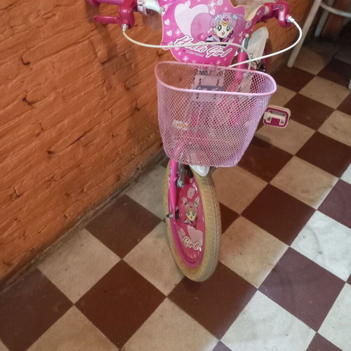 Hello Girl Bicycle used with Training Wheels for Girls