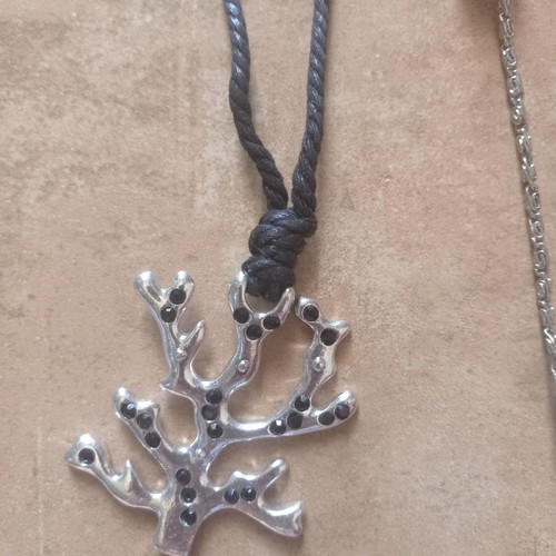 Necklace and earrings like new, set