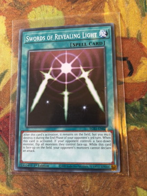 Swords of Revealing Light 1st Ed EGS1-EN021 Yu-Gi-Oh! card new