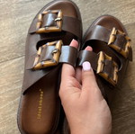 Slippers new, size 39, brown