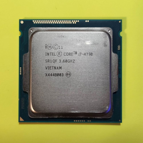 Intel Core i7 4790 processor used, socket 1150