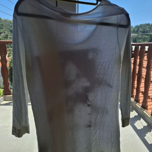 Escada sports top like new, size S, beige and white