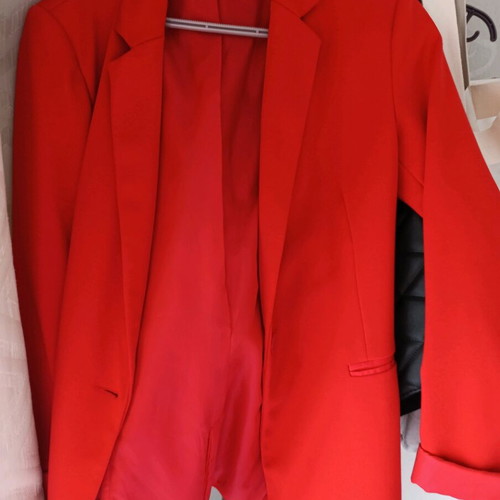 Blazer Stradivarius red size M like new