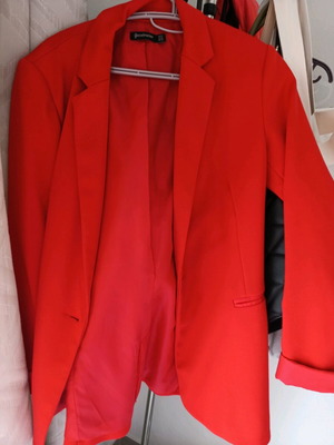 Blazer Stradivarius red size M like new