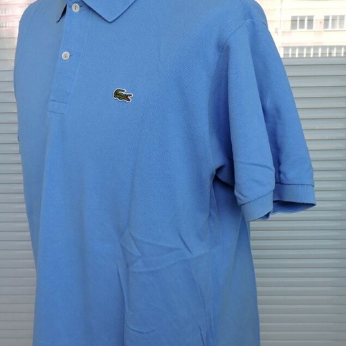 Lacoste Devanlay men's blue polo shirt F5191, 100% cotton
